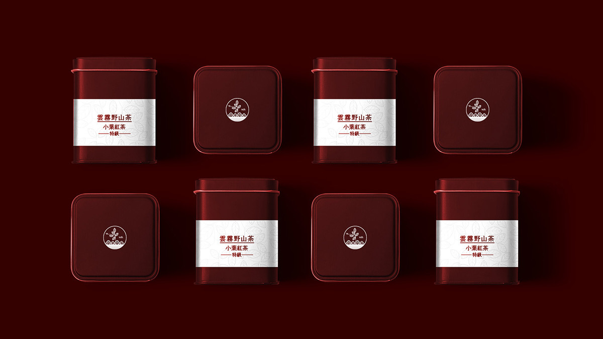 红茶铁盒罐装包装设计