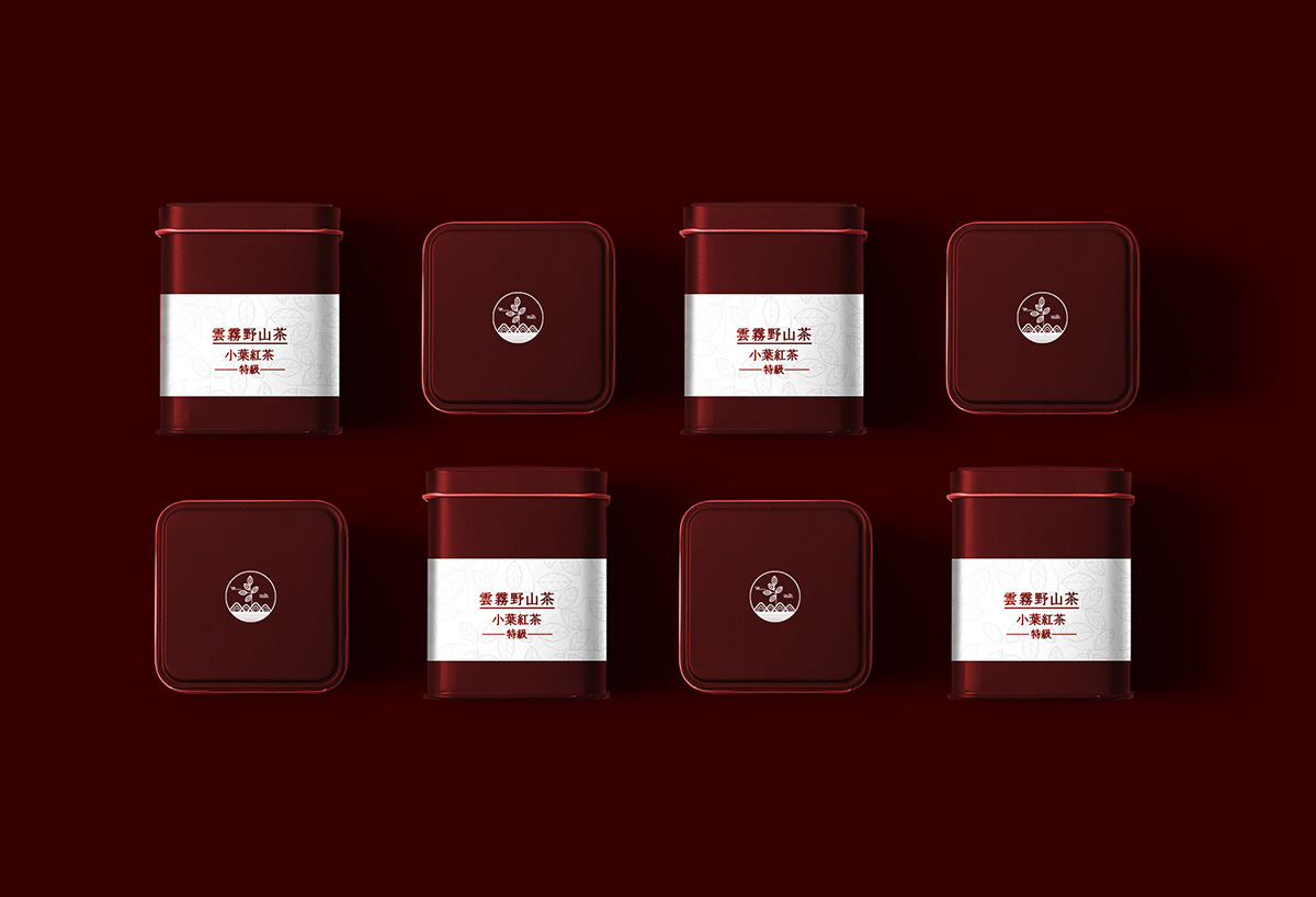 红茶铁盒罐装包装设计
